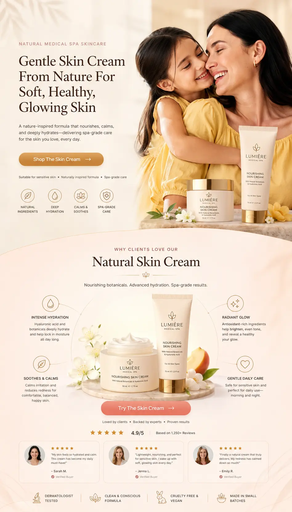 Natural Skin Cream